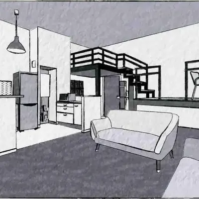 Loft calme et accueillant Metro Hoche Paris