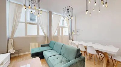 Coin salon dans l'établissement Bluestay 4 - Superbe appartement à Paris