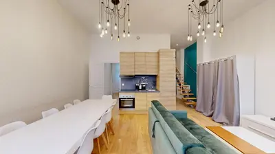Un ou plusieurs lits dans un hébergement de l'établissement Bluestay 4 - Superbe appartement à Paris