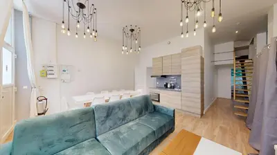 Cuisine ou kitchenette dans l'établissement Bluestay 4 - Superbe appartement à Paris