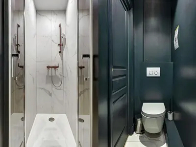 Salle de bains dans l'établissement Bluestay 19 - Charmant appartement à Paris 11