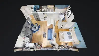 Un ou plusieurs lits dans un hébergement de l'établissement Bluestay 52 - Superbe appartement à Paris 15
