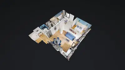 Télévision ou salle de divertissement dans l'établissement Bluestay 52 - Superbe appartement à Paris 15