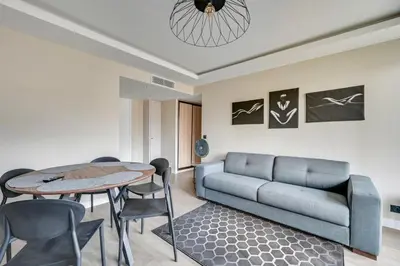 Coin salon dans l'établissement Bluestay 54 - Superbe appartement à Paris