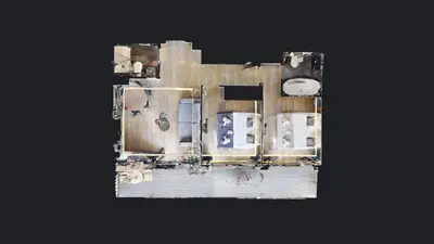 Plan de l'établissement Bluestay 54 - Superbe appartement à Paris