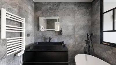 Salle de bains dans l'établissement Bluestay 54 - Superbe appartement à Paris