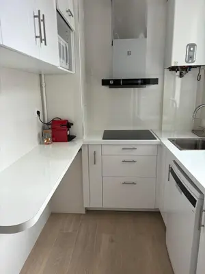 Cuisine ou kitchenette dans l'établissement Room Iéna boissière