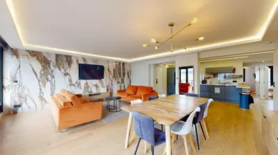 Coin salon dans l'établissement Bluestay 56 - Superbe appartement à Paris