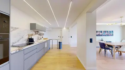 Cuisine ou kitchenette dans l'établissement Bluestay 56 - Superbe appartement à Paris