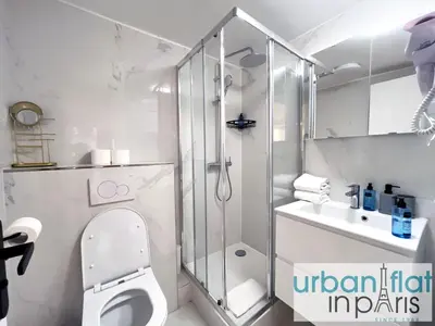 Salle de bains dans l'établissement Urban Flat 179 - Pretty Loft Montorgueil
