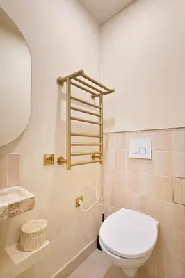 Salle de bains dans l'établissement Appartement lumineux Marais 2 chambres