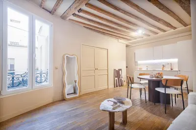 Plan de l'établissement Appartement lumineux Marais 2 chambres