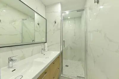 Salle de bains dans l'établissement Appartement Climatisé Porte Versailles