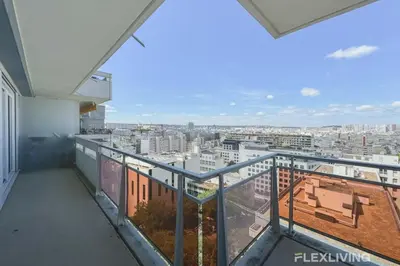 Balcon ou terrasse dans l'établissement Flexliving - whole flat - Saint Amand
