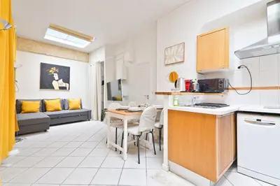 Plan de l'établissement Studio Appartement Quartier Musée du Louvre 3 Free Netflix