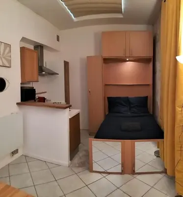 Plan de l'établissement Studio Appartement Quartier Musée du Louvre 3 Free Netflix