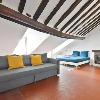 Studio Appartement Quartier Saint-Michel Notre-Dame 2 Free Netflix