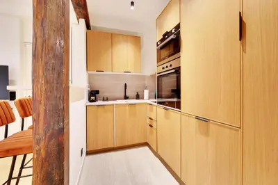 Cuisine ou kitchenette dans l'établissement Saint-Honore - Sublime appartement 3 personnes