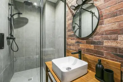 Salle de bains dans l'établissement Bluestay 88 - Superbe appartement à Paris