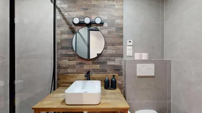Salle de bains dans l'établissement Bluestay 88 - Superbe appartement à Paris