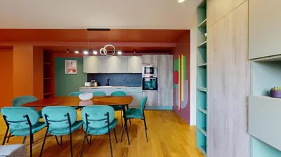 Cuisine ou kitchenette dans l'établissement Bluestay 88 - Superbe appartement à Paris