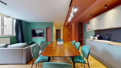 Coin salon dans l'établissement Bluestay 88 - Superbe appartement à Paris