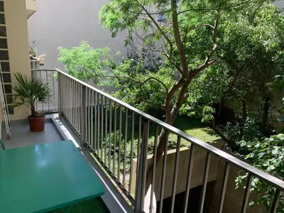 Balcon ou terrasse dans l'établissement Cosy family flat