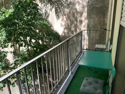 Balcon ou terrasse dans l'établissement Cosy family flat