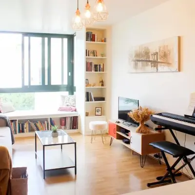 1 bedroom apartment with garden