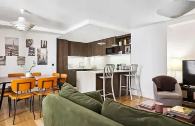 Cuisine ou kitchenette dans l'établissement Spacious Apartment - 4B-8P - Sentier