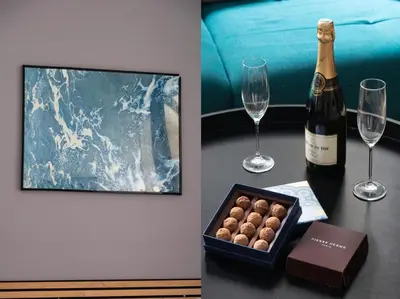 Boissons dans l'établissement Bluestay 60 - Superbe appartement à Paris