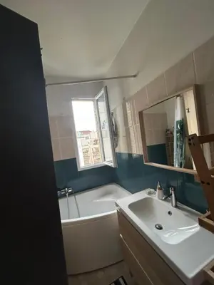 Salle de bains dans l'établissement Appartement Porte de Versailles