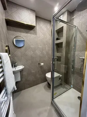 Salle de bains dans l'établissement Élysée Prestige