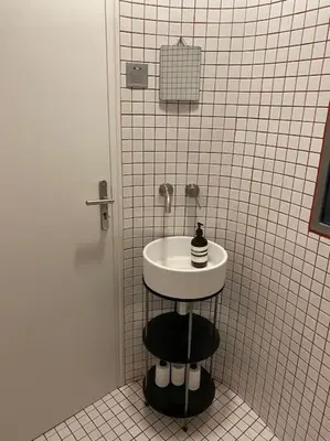 Salle de bains dans l'établissement Studio Victoria - Centre de Paris