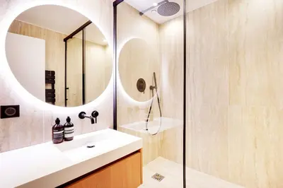 Salle de bains dans l'établissement Beautiful Apartment - 1BR-4P - Le Marais