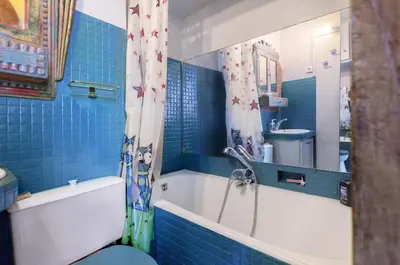 Salle de bains dans l'établissement Appartement île Saint-Louis
