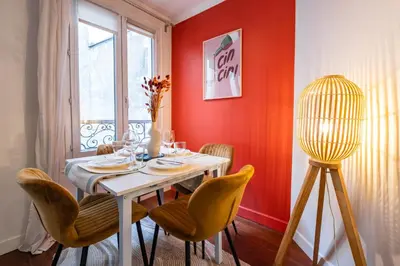 Plan de l'établissement Charming Apartment in heart of Paris