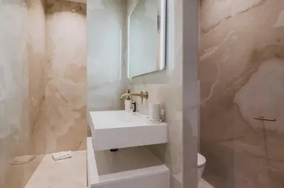 Salle de bains dans l'établissement Cosy flat - 1BR- 4P - Arc de Triomphe