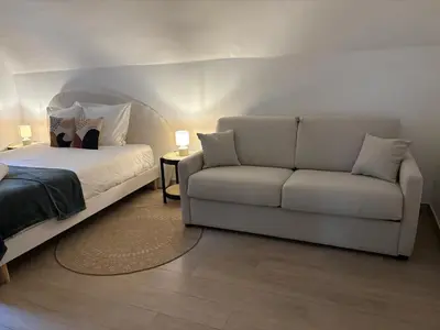 Coin salon dans l'établissement Bluestay 286 - Cozy appartement à Paris