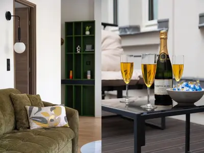 Coin salon dans l'établissement Bluestay 290 - Superbe appartement à Paris 17