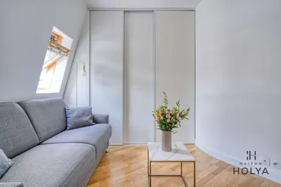 Coin salon dans l'établissement Proche Haussman - Le Mignon - 289B