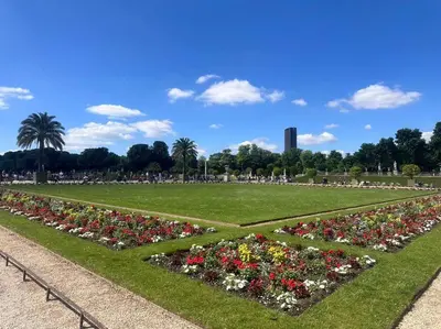 Jardin de l'établissement Parc Luxembourg