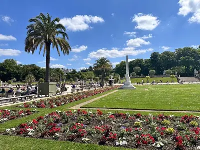 Jardin de l'établissement Parc Luxembourg