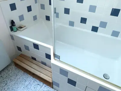Salle de bains dans l'établissement Loft style condo 4 people in central and trendy Paris