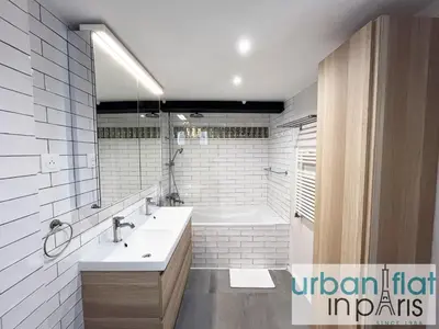 Salle de bains dans l'établissement Urban Flat 161 - Sublime Luxury Flat in Paris