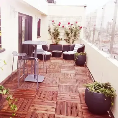 Top floor parisian apartment with terrace