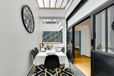 Coin salon dans l'établissement Bluestay 6 - Superbe appartement à Paris