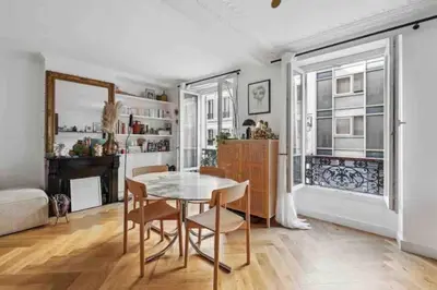 Coin salon dans l'établissement Design appartement in Le Marais