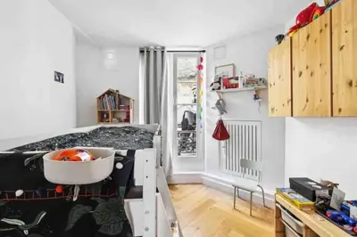 Cuisine ou kitchenette dans l'établissement Design appartement in Le Marais