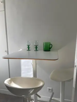 Plan de l'établissement Charmant 2 pièces vue sur jardin